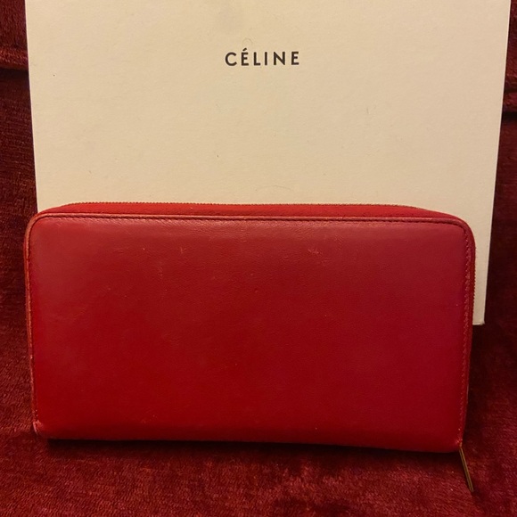 Celine long zip wallet - Picture 2 of 7